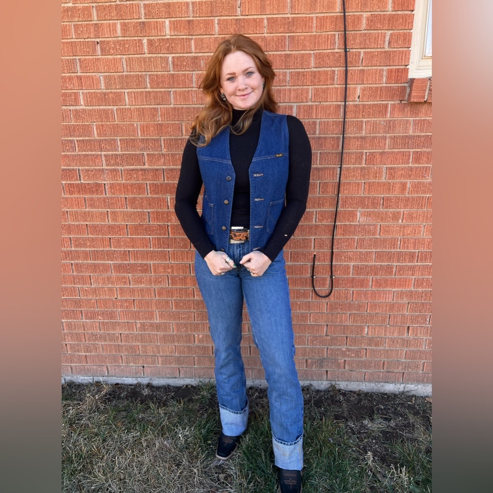 COPY - Vintage wrangler jeans vest